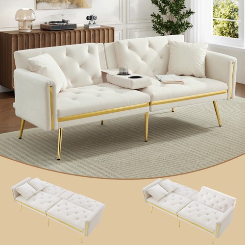 Seater velvet sofa - velvet, w/