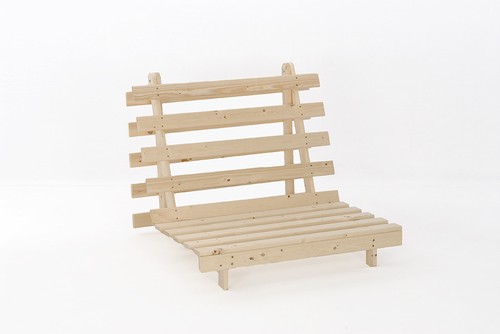 Wooden futon sofa bed frame - wooden,