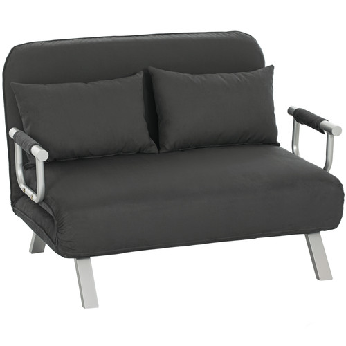 Sofa bed seater charcoal - sofa, 2-seater