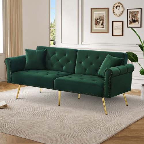 Seater fabric sofa bed click - fabric,
