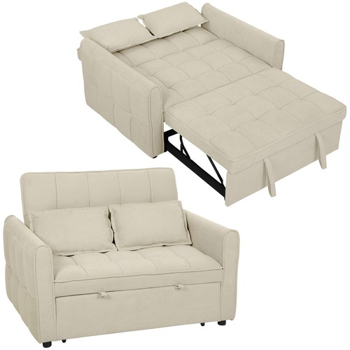 Homcom seater sofa bed - 2,
