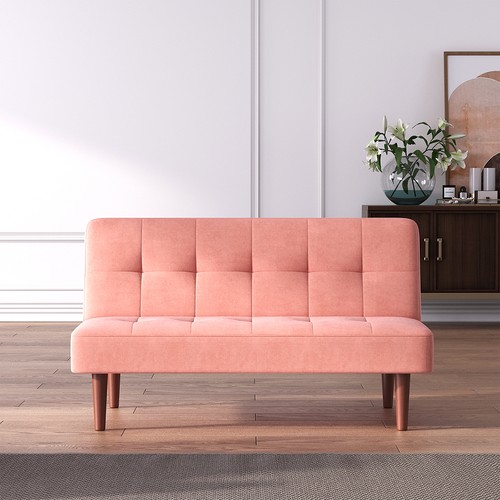 Fabric seater sofa bed - fabric, 2