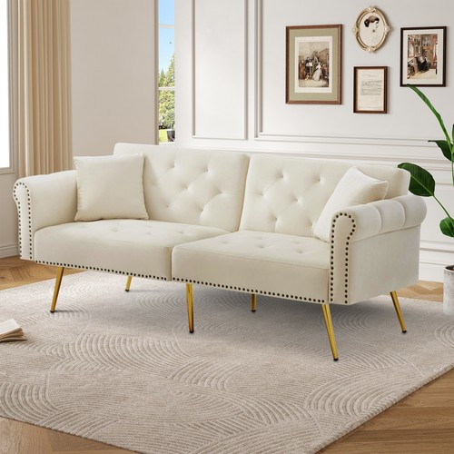 Seater fabric sofa bed click - 2,