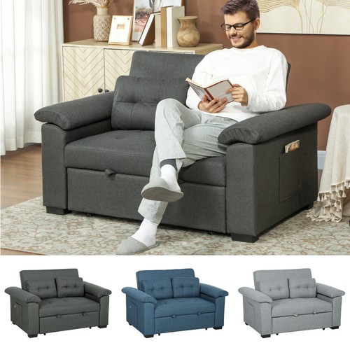 Pull out sofa - out, clack