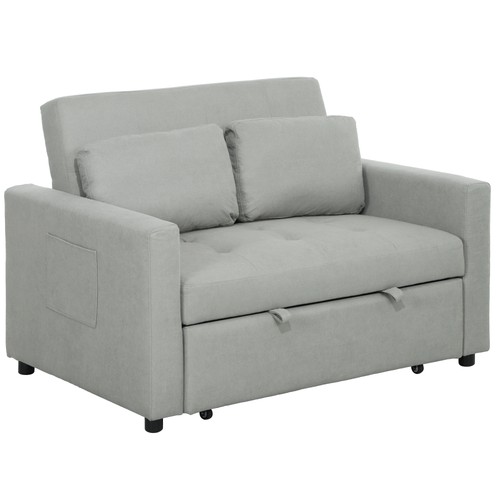 Homcom seater sofa - 2, bed