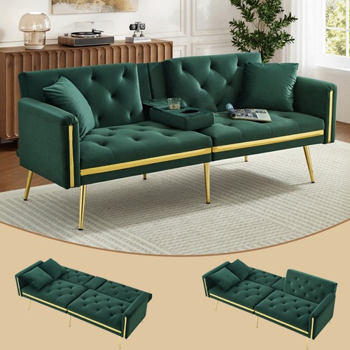 Seater velvet sofa - 2-seater, w/