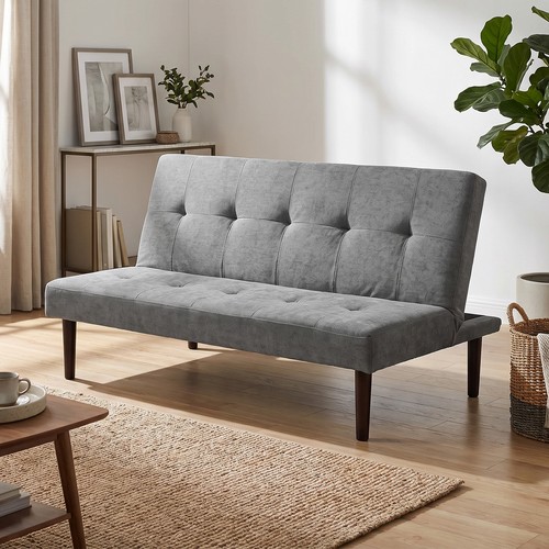 Chenille tufted seater sofa - tufted,